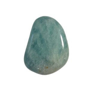 Aquamarin blau Edelstein Trommelstein ca.21g