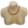 Granat Edelstein Schmuck Kugelkette ca.41cm x3mm