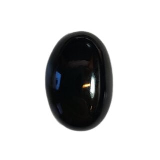 Spinell Schwarz Edelstein Trommelstein ca. 9g