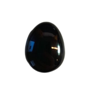 Spinell Schwarz Edelstein Trommelstein ca. 10g