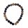 Sardonyx Edelstein Kugelarmband fac. ca,22cm x 8mm
