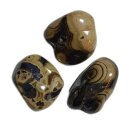Schalenblende Edelstein Trommelstein 18g