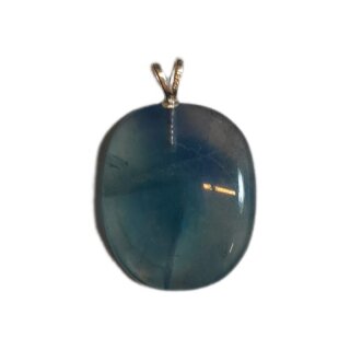 Flourit Anhänger Blau ca. 9-10g
