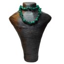 Malachit Schmuck Splitterkette ca. 80 cm