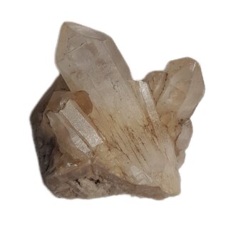Bergkristall im Mineralienbett Rohstein ca. 83g