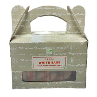 Räucherkegel satya white sage