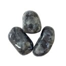 Larvikit Schmuck Edelstein gebohrt ca.6g
