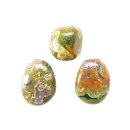 Regenwald- Jaspis Schmuck Edelstein gebohrt ca.8g