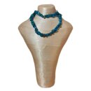 Apatit neon Schmuck Splitterkette ca. 80 cm