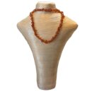 Granat Hessonit Splitterkette ca. 80 cm