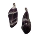 Amethyst Chevron Schmuckanhänger ca. 9 g