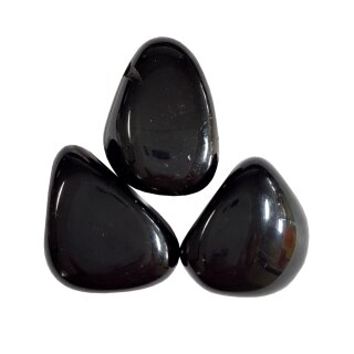 Turmalin schwarz Schmuck Edelstein gebohrt ca.29g