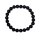 Turmalin schwarz Kugelarmband ca. 8 x 190 mm