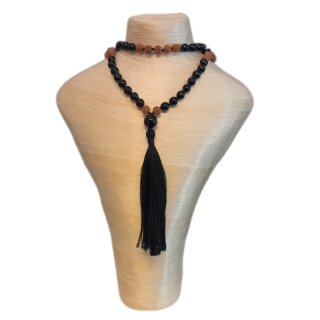 Gebetskette Mala Turmalin ca. 90 cm