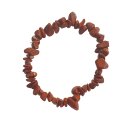 Jaspis Rot Splitterarmband ca 19 cm