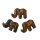 Tigerauge Elefant gebohrt ca 8 g