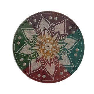 RST-Halter Speckstein Mandala bunt