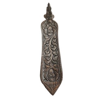 RST-Halter Buddha Rosenranke, Weißblech