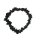 Turmalin schwarz Splitterarmband ca 16 cm