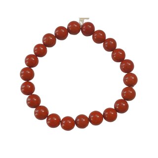Jaspis rot Kugelarmband 8 mm