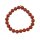 Jaspis rot Kugelarmband 8 mm
