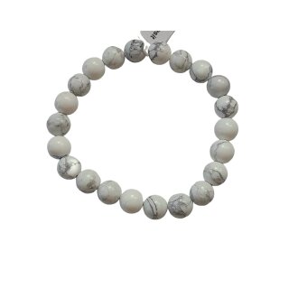Magnesit Kugelarmband 8 mm