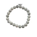 Magnesit Kugelarmband 8 mm