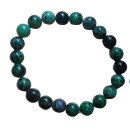 Rubin-Zoisit Schmuck Edelstein Kugelarmband ca 19 cm x 0,8cm
