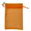 Säckchen Organza orange mittel 16x12