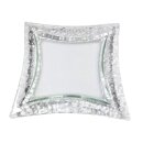 Glasteller für Duftsteine viereckig