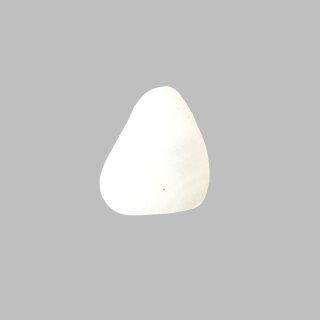 Aragonit weiß Edelstein Trommelstein ca.6g