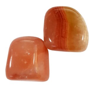 Calcit rot Edelstein Trommelstein ca.21g